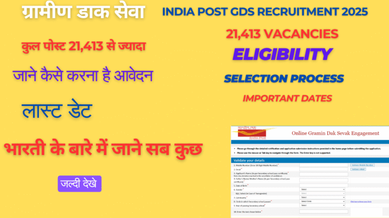 India Post GDS Recruitment 2025