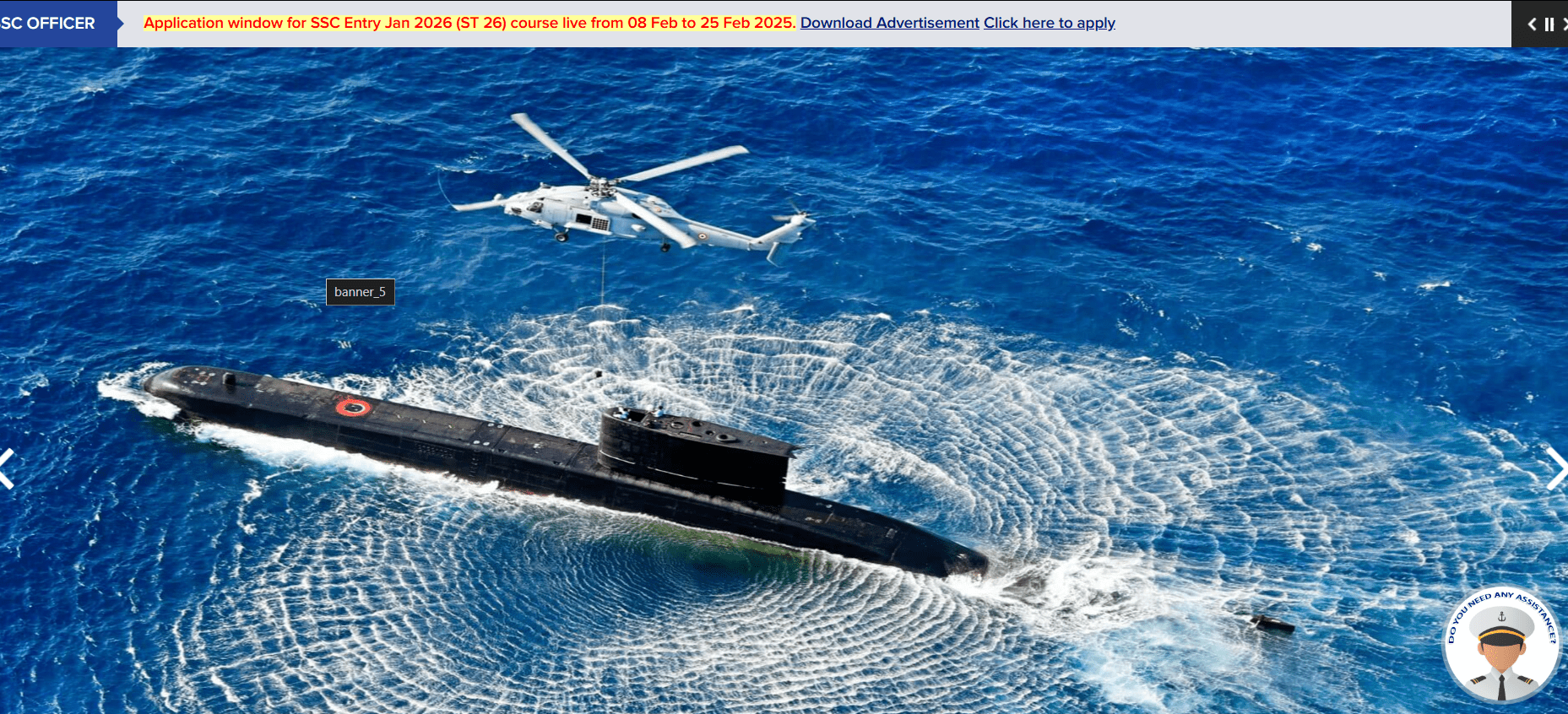 How to Apply Online for Navy Short Service Commission Officers (Various Posts) – January 2026 ST 26 Batch