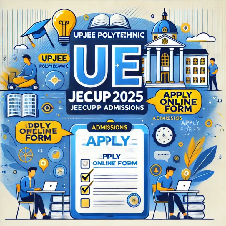 UPJEE UP Polytechnic JEECUP 2025 Admissio