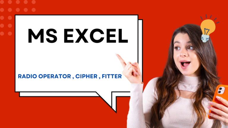 Ms Excel Quiz For Crpf Radio Operator