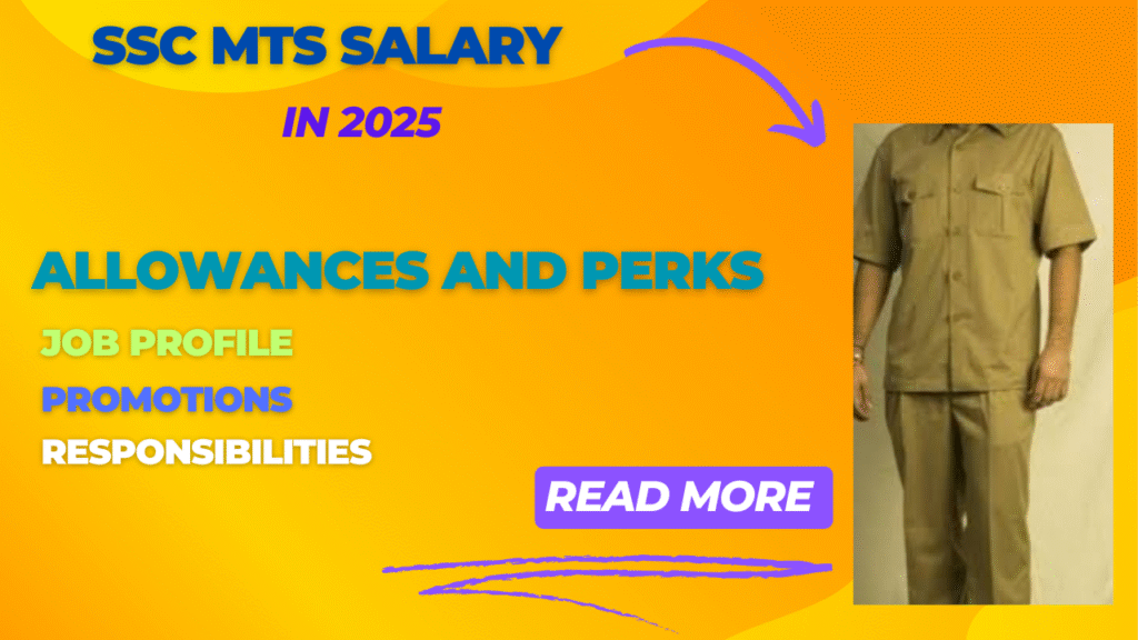 SSC MTS Salary in 2025