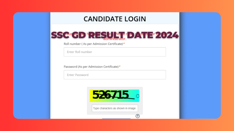SSC GD Result Date 2024
