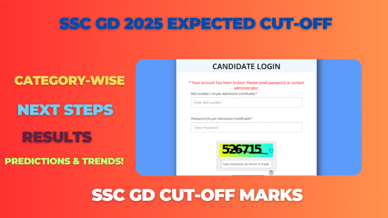 SSC GD 2025 Expected Cut-Off
