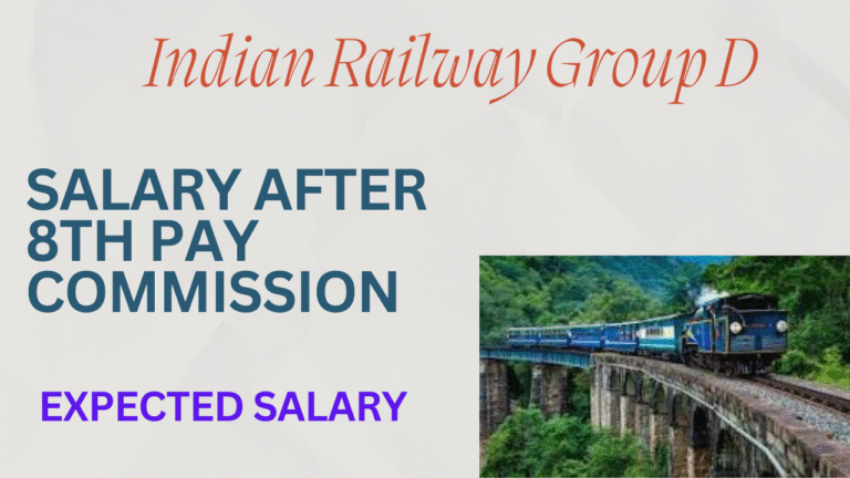 Railway Group D Salary After 8th Pay Commission