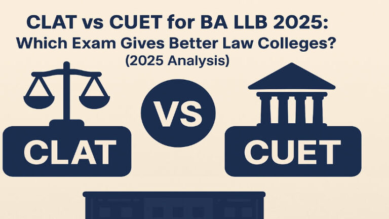 CLAT vs CUET for BA LLB 2025