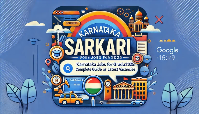 Karnataka Sarkari Jobs for Graduates