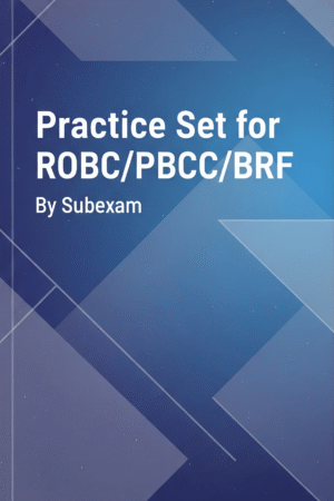 practice set for ROBC/PBCC/BRF By subexam