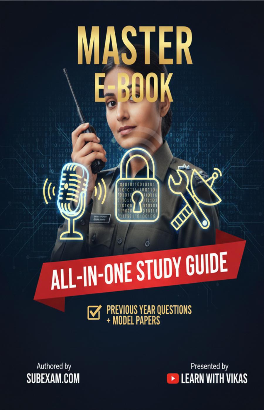 MASTER BOOK FOR CRPF SIGNAL STAFF ( RADIO OPERATOR, CIPHER AND RADIO FITTER