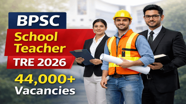 BPSC School Teacher TRE 4.0 Recruitment 2026